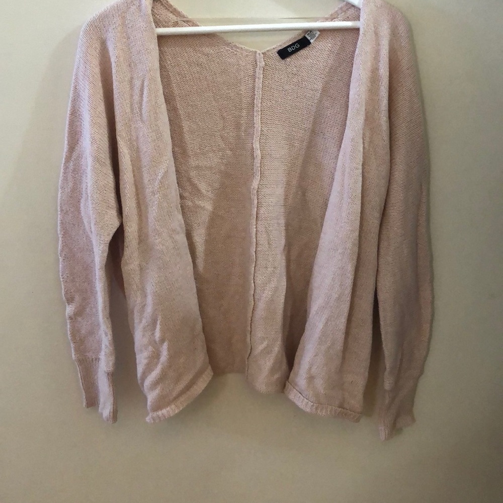 BDG pink cardigan